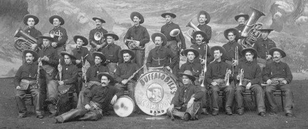 Wild West Cowboy Band, London, 1904